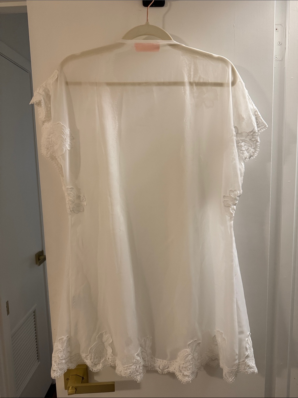 Valentina Mini Robe In White Homebodii — image 4 of 5